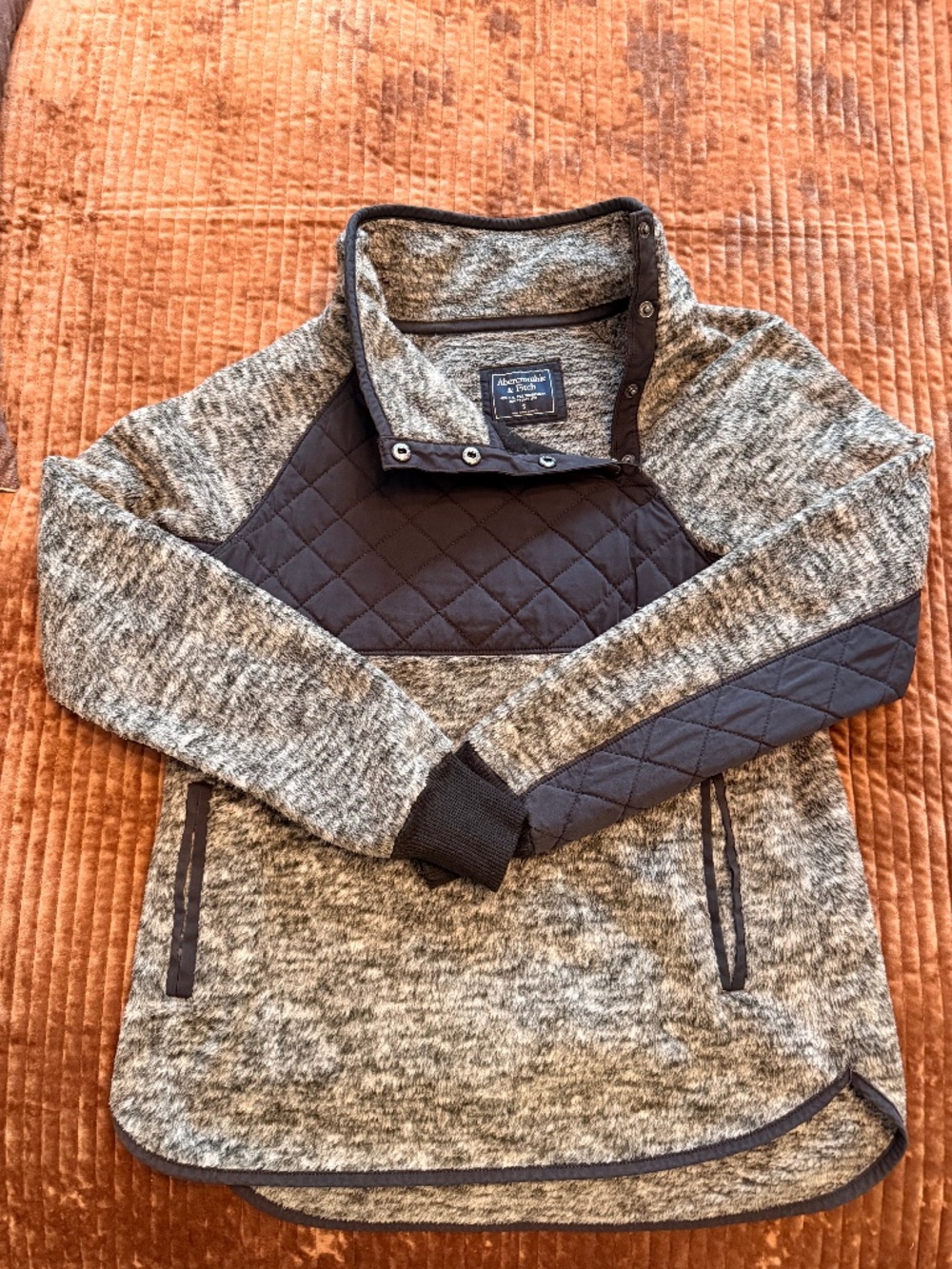 Abercrombie and Fitch Quarter Zip Pullover